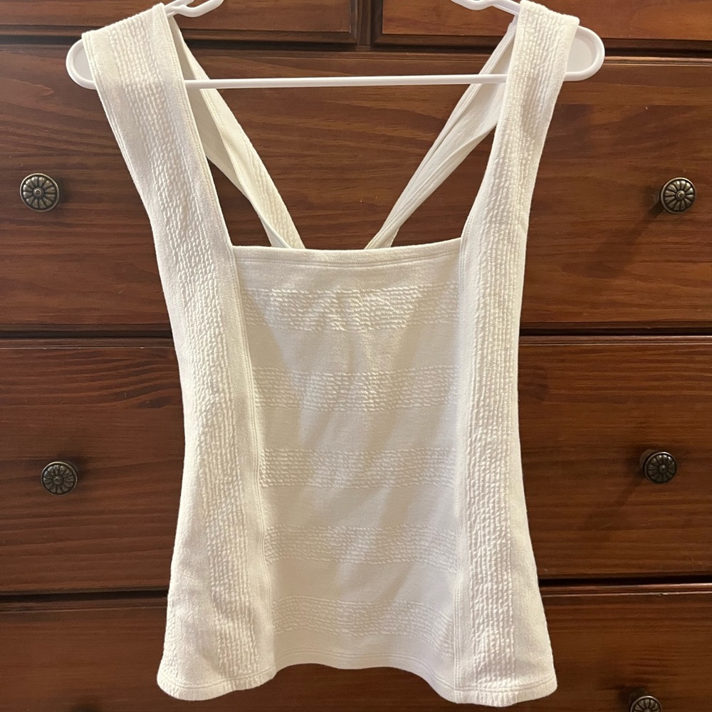 White Maeve Tank Top